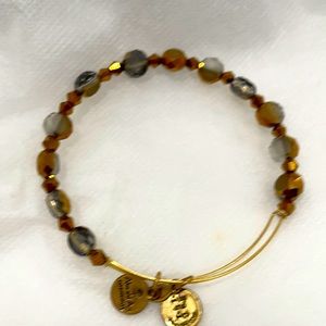 Copper beads with silver accents alex and ani bangel